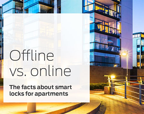 Offline vs online smart locks for apartments