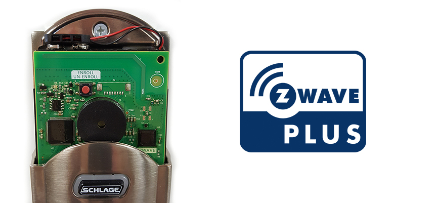 Schlage Connect Z-wave Plus lock