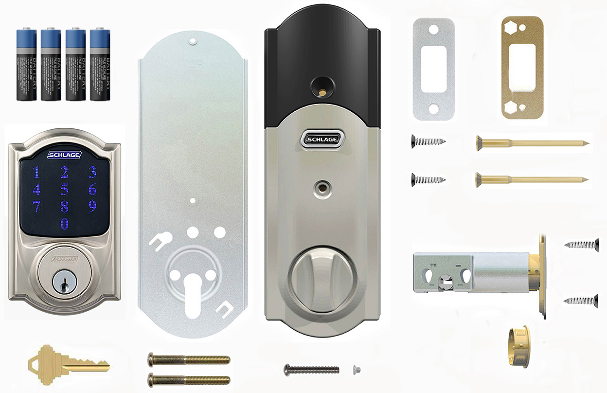 Easy To Install Schlage Smart Locks Pair Simplicity And