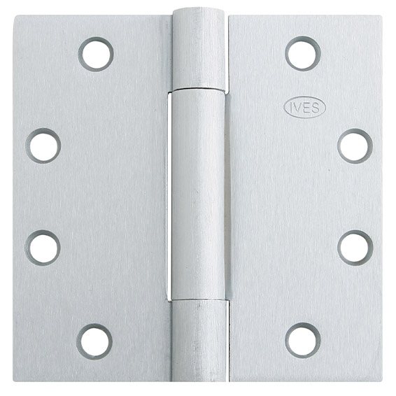 3 Ives 5BB1SC 4.5" 651/US26 Swing Clear Door Mortise Butt Hinges BRIGHT CHROME 