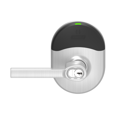 Schlage NDE mobile enabled wireless cylindrical lock