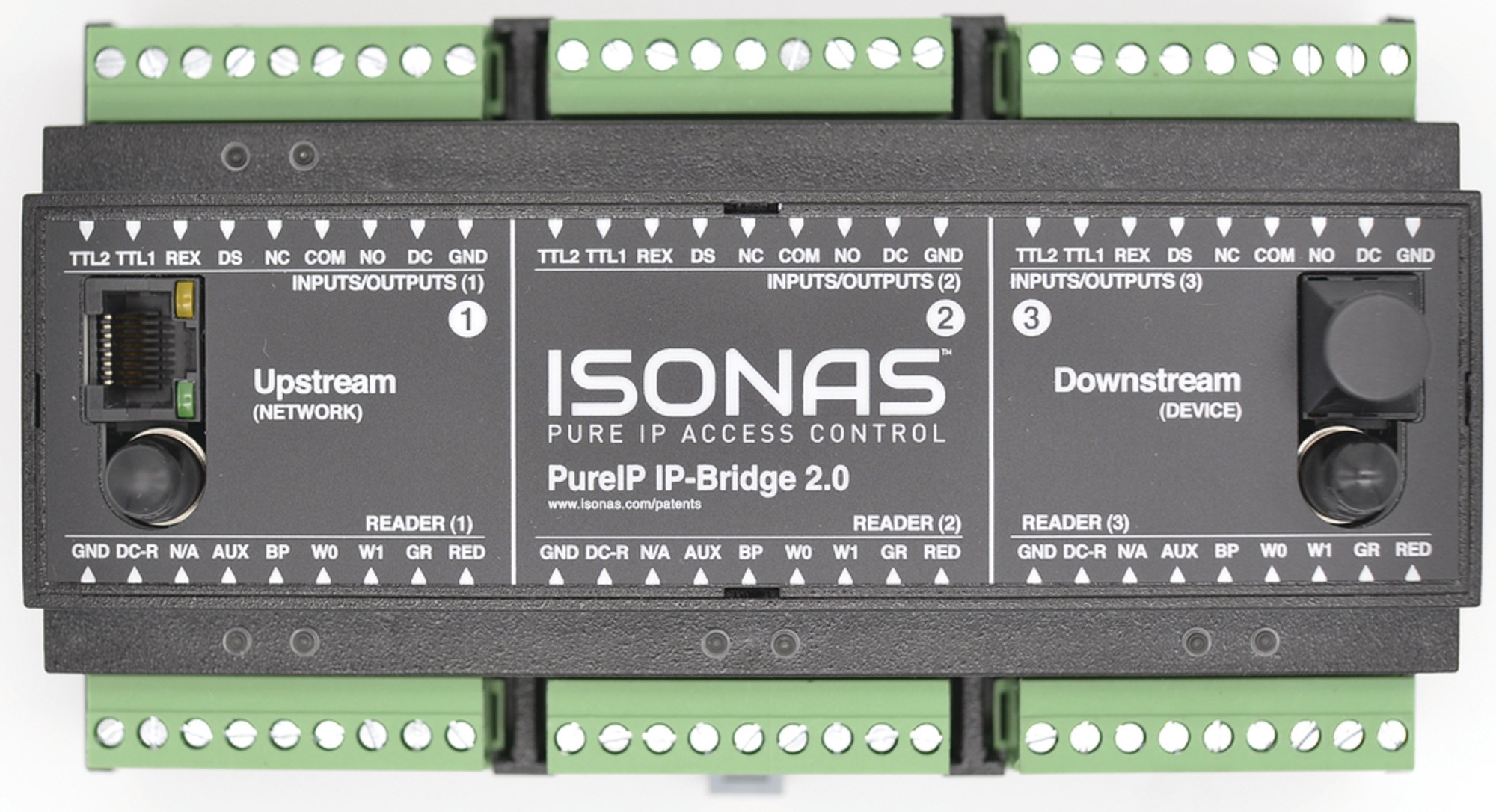 ISONAS IPbridge-2 2 Door PowerNet IP Bridge 