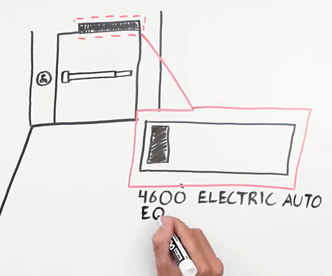 orange play video button