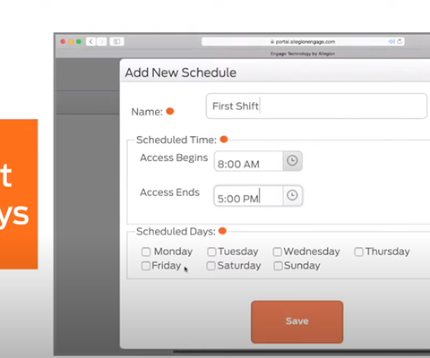 orange play video button