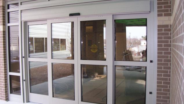 Blast-rated sliding door from Stanley Access Technologies